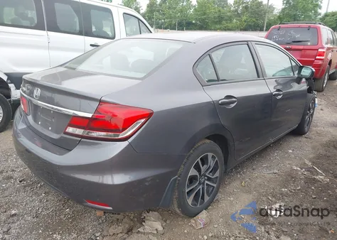 2014 Honda Civic Ex из США, поврежденный, VIN 2HGFB2F87EH544481